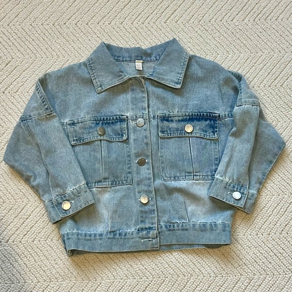 Embroidered Girl Denim Jacket - Picture 5 of 8